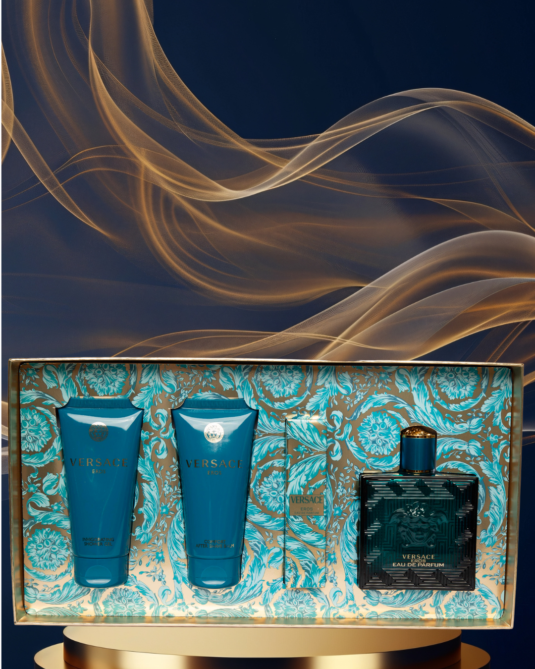 Versace Gift Set Bleu