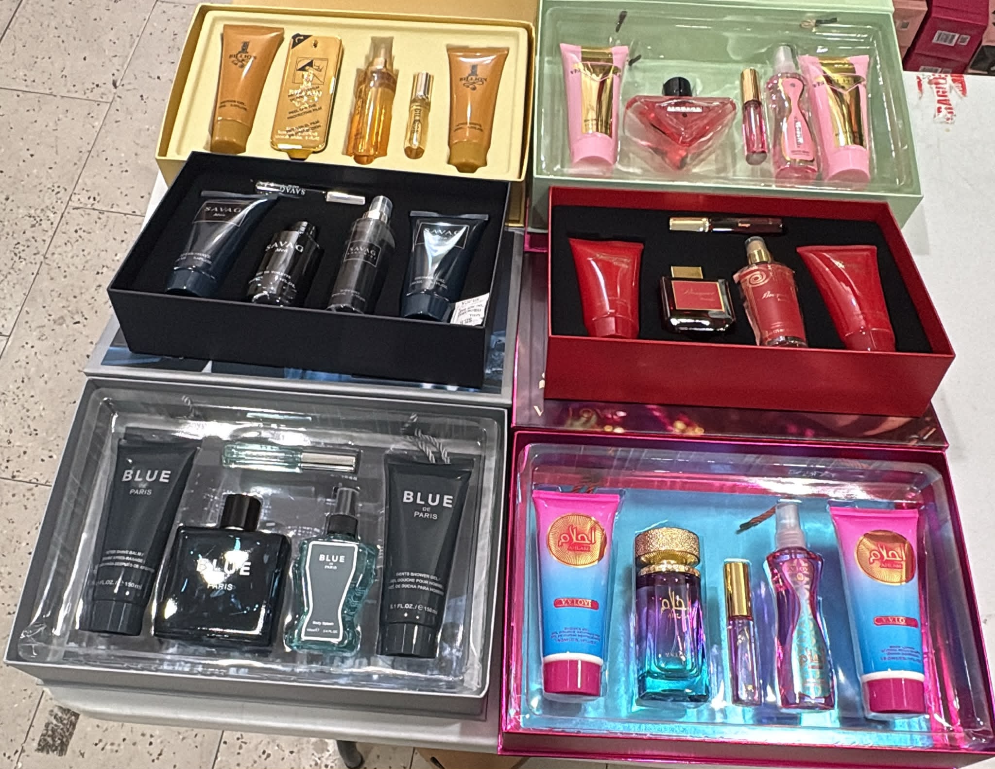 12 gift set mixte man and women/ special